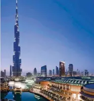  ?? — Supplied picture ?? STANDING TALL: Emaar Malls has gross leasable area of about 6 million square feet in Dubai.