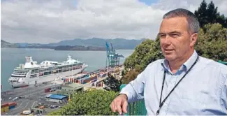  ?? Photo: FAIRFAX NZ ?? Big league: It is the second year in-a-row that Lyttelton Port chief executive Peter Davie’s salary has tipped over $1 million.