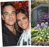  ??  ?? ‘Humble gem’: Robbie and wife Ayda. Right: Artist’s impression of the plan