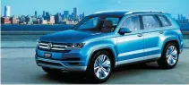  ??  ?? The 2018 Volkswagen Atlas