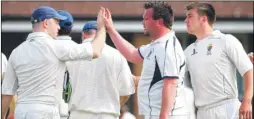  ?? Picture: Andy Jones FM4359859 Buy this picture from kentonline.co.uk ?? Leybourne celebrate a taking a wicket against New Ifield