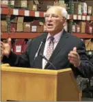  ?? FILE PHOTO ?? U.S. Rep. Paul Tonko speaks during an event earlier this year in Watervliet.