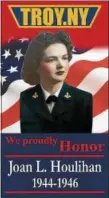  ??  ?? TROY MILITARY BANNER COMMITTEE Joan Houlihan