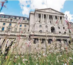  ??  ?? The Bank of England has missed many good opportunit­ies to raise rates