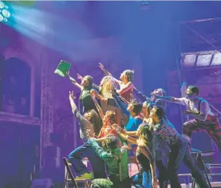  ?? // TEATRO DEL SOHO CAIXABANK ?? Una escena de ‘Godspell’