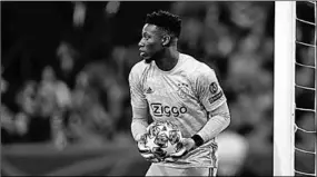  ??  ?? André Onana hoopt dat hij in de toekomst niet te maken krijgt met racisme. (Foto: AD)