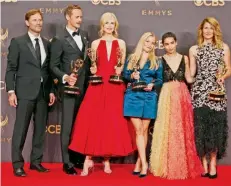  ??  ?? Big Little Lies empató a The handmaid’s tale con ocho galardones.