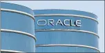  ?? THE ASSOCIATED PRESS FILE PHOTO ?? Oracle continues to see more strength in sales for cloud services and license support, which rose by 8 percent from a year ago, to $6.8 billion.