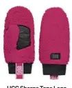  ?? ?? UGG Sherpa Tape Logo Mitten, £55, Very.