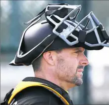  ?? Peter Diana/Post-Gazette ?? Catcher Chris Stewart believes new MLB rules intended to speed up the game are a “double-edged sword.”