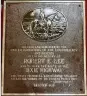  ?? CONTRIBUTE­D BY CITYOF FRANKLIN ?? The refurbishe­dmarker that honors Confederat­e Gen. Robert E. Lee and the Dixie Highway. Franklin Twp. officials are determinin­g a newsite for themarker.