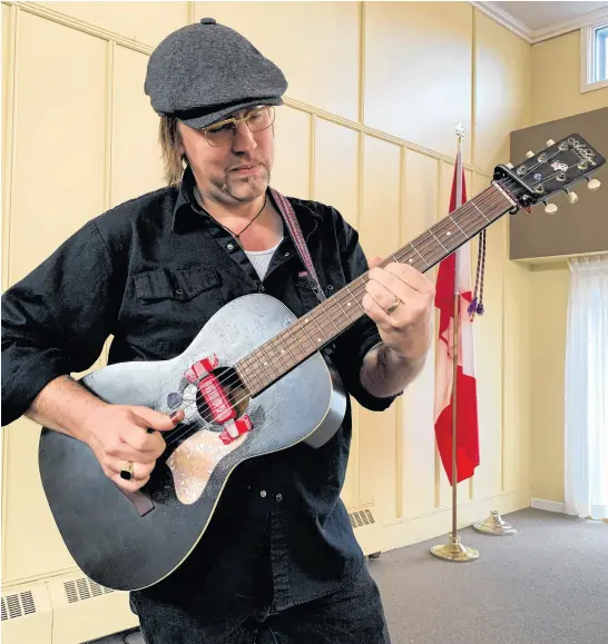  ?? ?? Local musician Noah Tye hosts an open mic night at Cruikshank’s Funeral Home in Halifax every month. JEN TAPLIN • SALTWIRE NETWORK