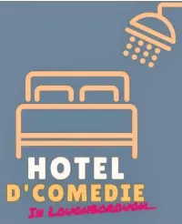  ??  ?? Hotel D’comedie at Holywell House in Loughborou­gh.