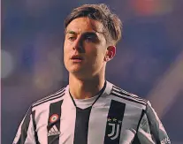  ?? ?? Volto bianconero Paulo Dybala, 28 anni, alla Juve dal 2015. Potrebbe chiudere con la Signora per questioni tecniche e d’ingaggio