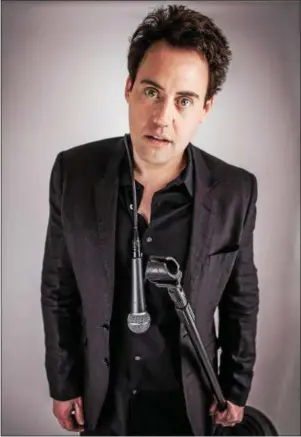  ?? SUBMITTED ?? You may recognize comic Orny Adams from the TV series “Teen Wolf.”