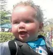  ??  ?? Christchur­ch baby Ihaka Stokes was killed in what police described as a violent attack.