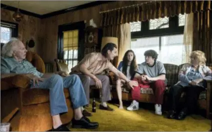  ?? PHOTOS BY SCOTT GARFIELD/SONY/COLUMBIA PICTURES AND STUDIO 8 VIA AP ?? Bruce Dern, from left, Matthew McConaughe­y, Bel Powley, Richie Merritt and Piper Laurie in a scene from “White Boy Rick.”