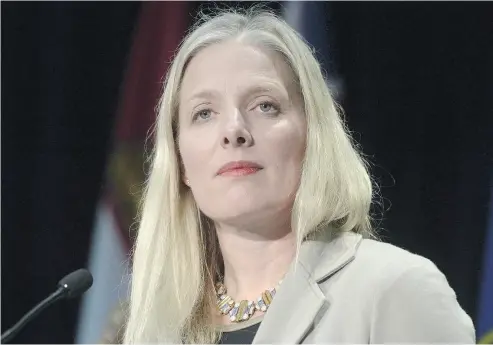  ?? ADRIAN WYLD / THE CANADIAN PRESS ?? The attacks by Rebel Media on Environmen­t Minister Catherine McKenna deflected attention from a genuinely important story: the government’s purchase of luxury cars to test claims made by automotive manufactur­ers.