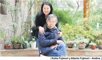  ??  ?? | Keiko Fujimori y Alberto Fujimori – Andina. |