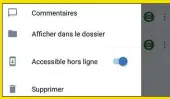  ??  ?? Avec le mode Hors ligne de Dropbox, retrouvez vos documents même sans accès Internet.