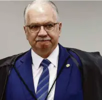  ?? Pedro Ladeira - 20.fev.2018/folhapress ?? O ministro Edson Fachin, do STF, rejeitou recursos em duas ações para se evitar prisão em 2ª instância