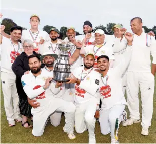  ?? ?? Stoke Green won last summer's main Julian Cup competitio­n, defeating Boyne Hill CC in the final, while Maidenhead & Bray won the Plate event.