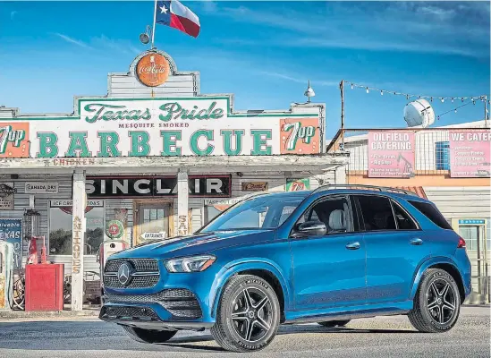  ??  ?? External changes to the new Mercedes GLE are fairly evolutiona­ry.