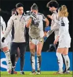  ?? ?? Leupolz, ante el Arsenal.