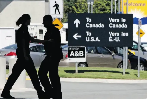  ?? DARRYL DYCK / THE CANADIAN PRESS FILES ?? Immigratio­n lawyer Len Saunders said he’s heard of about a dozen cases recently where Canadians have been denied entry to the U.S. because of their connection­s to the marijuana industry.