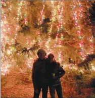  ?? COURTESY PHOTO ?? The Cane Hill Christmas Tree will remain lit through
Jan. 6 for people to enjoy. It can be seen on Highway 45 going through the community.