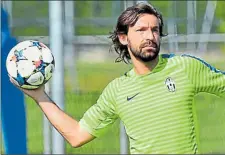  ?? Juventus fc ?? El italiano Andrea Pirlo, entrenador de Juventus, se enfrenta hoy al Dinamo Kiev, por la Champions League.