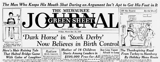  ??  ?? Above: The stork derby made news all over North America. Right: Charles Vance Millar, instigator of the stork derby. Far right: The Carter family, entrants in the derby. Below: The Nagle family, with twelve children under the age of fifteen.