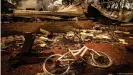  ??  ?? Los restos de una casa quemada en diciembre del año pasado en un pequeño pueblo de Nueva Gales del Sur, Australia.