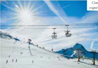  ??  ?? Alpes franceses Courchevel es la estación de esquí más exclusiva de la zona.
