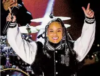  ?? JAMES DEVANEY GC IMAGES ?? Singer Alicia Keys will turn 43 years old on Wednesday.