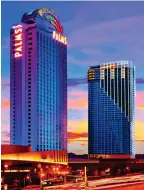 ??  ?? Hotel: The resort in Las Vegas