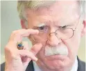  ?? AFP ?? Bolton escribió que Trump sí presionó a Ucrania.