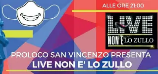  ??  ?? Il manifestin­o web dell’iniziativa promossa dalla Pro Loco di San Vincenzo il 16 maggio