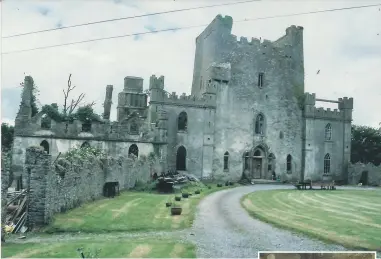  ?? ?? Leap Castle, billed as Ireland’s most haunted castle.