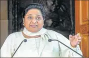 ?? PTI PHOTO ?? ■ BSP supremo Mayawati addresses a press conference at her residence in Lucknow on Saturday.