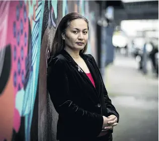  ?? PHOTO: NZ HERALD ?? Speaking up . . . Marama Davidson has made it clear to Green Party members that she regards it her duty to ask the questions they need answers to.