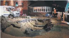 A64 collapses as road swallowed by big sinkhole - PressReader