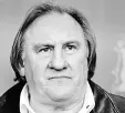  ??  ?? Gerard Depardieu