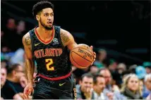  ?? CURTIS COMPTON / CCOMPTON@AJC.COM 2017 ?? Guard Tyler Dorsey was a second-round pick in the 2017 and played sparingly with the Hawks.