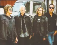  ?? Contribute­d photo ?? The Stone Temple Pilots, pictured above, are teaming up with Bush and The Cult to create a tri-headline event at the Foxwoods Resort Casino on Saturday Aug. 4.