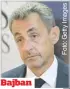  ?? ?? Bajban
Nicolas Sarkozy az ítélet szerint felelőtlen­ül bánt a pénzzel, a politikus tagadta a vádat, de hiába