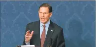  ?? Associated Press file photo ?? U.S. Sen. Richard Blumenthal, D-Conn.