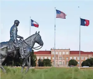  ??  ?? Vista de la Universida­d de Texas Tech en Lubbock