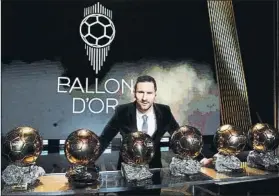  ?? FOTO: EFE ?? Leo Messi seguirá solo como rey del Balón de Oro (6) al menos hasta 2021