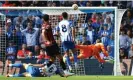  ?? Hannah McKay/Reuters ?? Bournemout­h’s decision not to press Brighton led to Dominic Solanke (second left) putting the visitors ahead. Photograph: